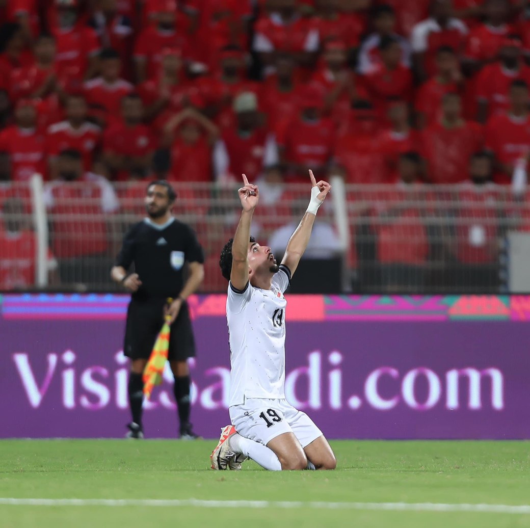 الامين : شعوري لايوصف بتسجيلي هدف الفوز