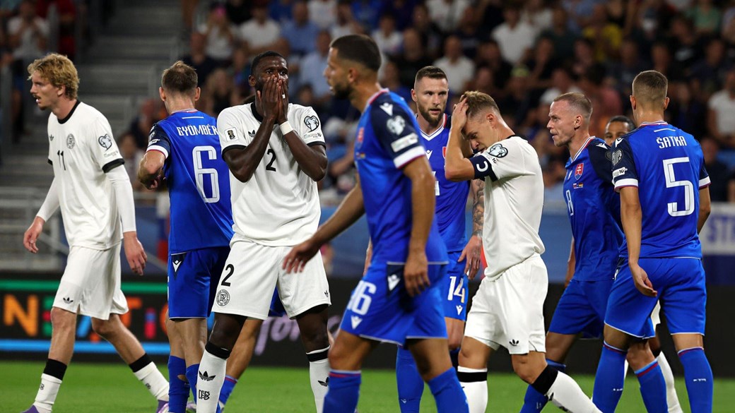 سلوفاكيا تفاجئ ألمانيا وتهزمها بثنائية نظيفة في تصفيات كأس العالم 2026