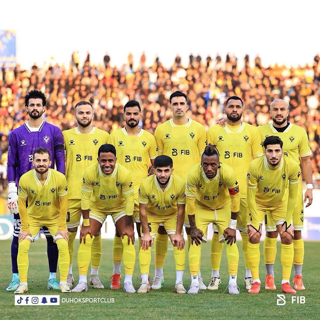 دهوك يزيح زاخو من صدارة دوري نجوم العراق 