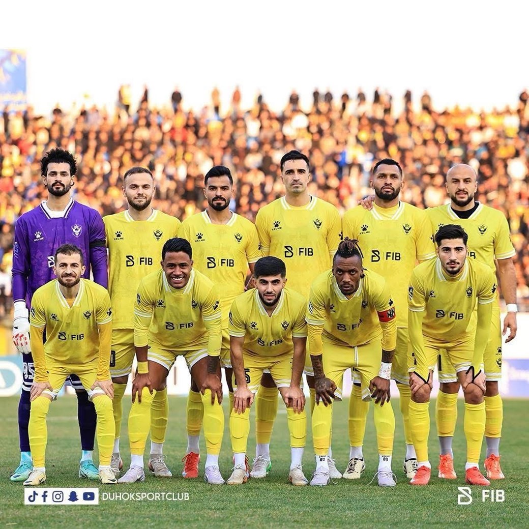 دهوك يزيح زاخو من صدارة دوري نجوم العراق