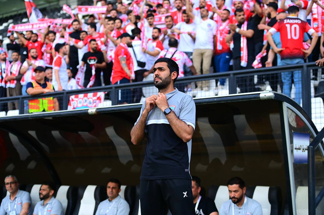 البلوشي: الخبرات ساعدتنا.. وجماهير زاخو رقم واحد 