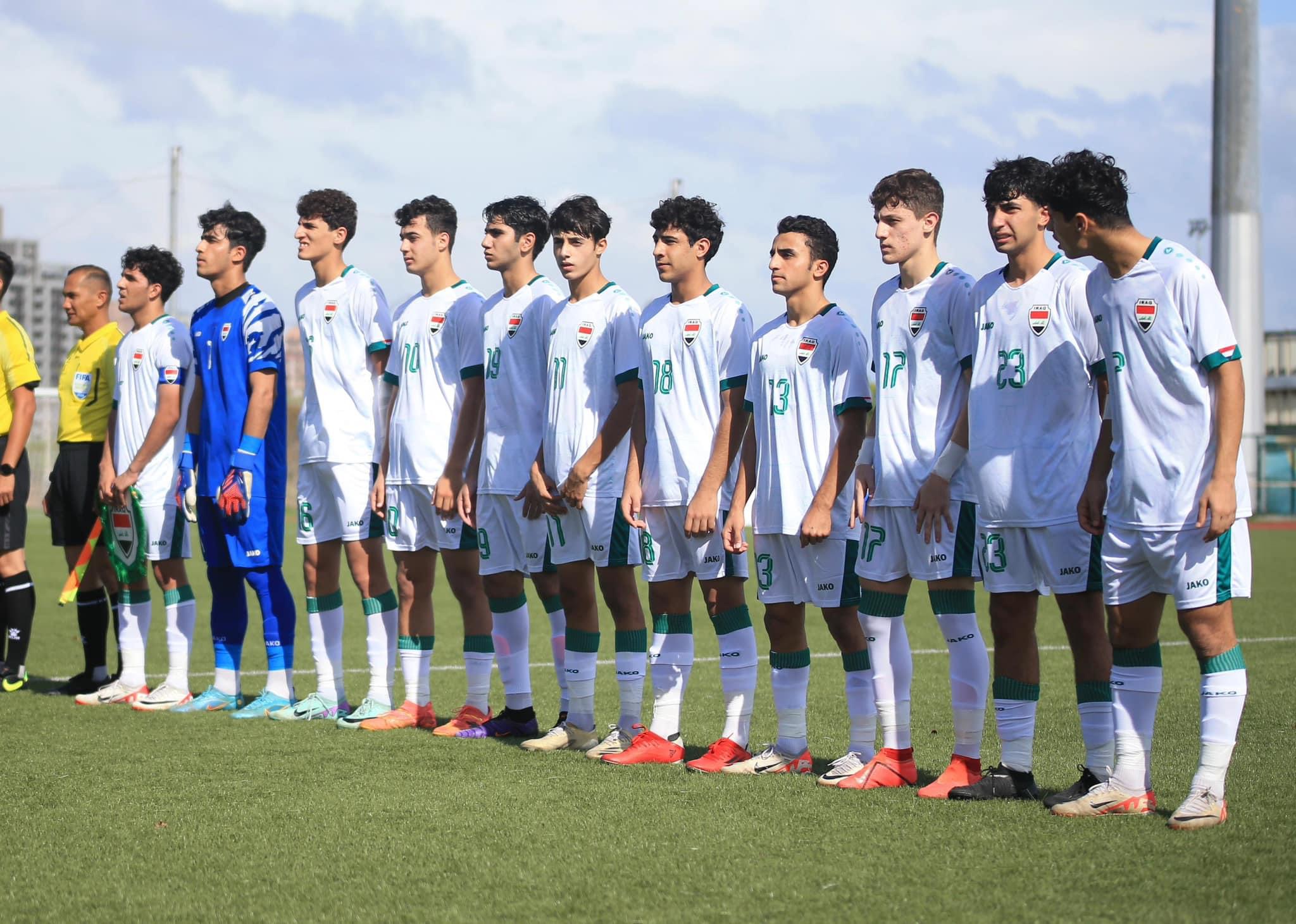 منتخب الناشئين في صدارة المجموعة قبل مواجهة اوزبكستان