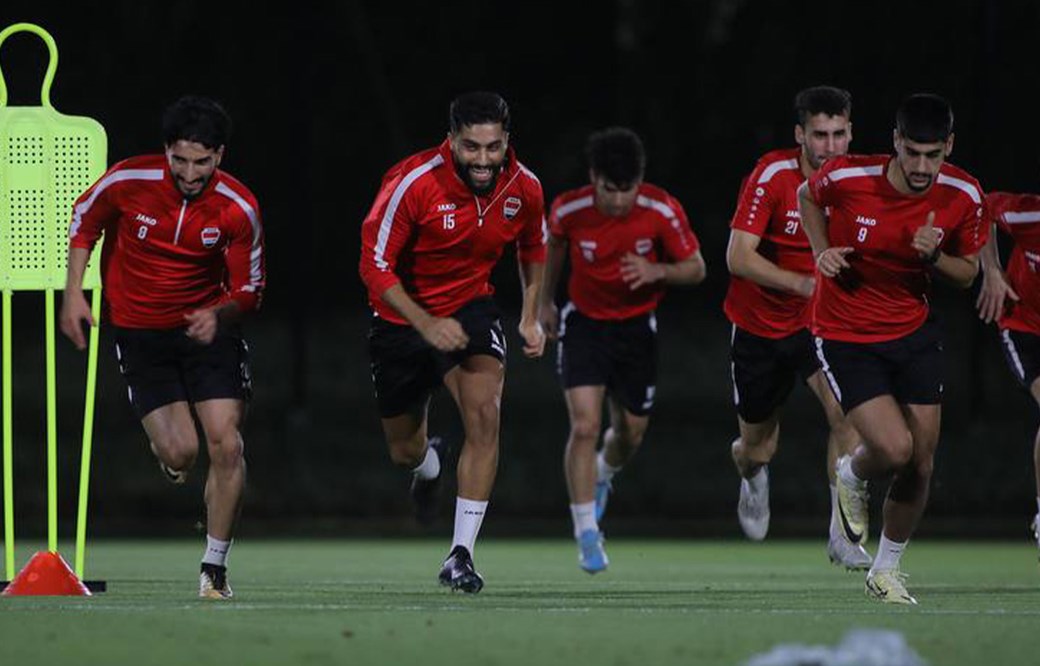 أمين الحموي: أتمنى الحصول على دقائق أكثر أمام إندونيسيا.. وأشكر الجماهير العراقية على الدعم