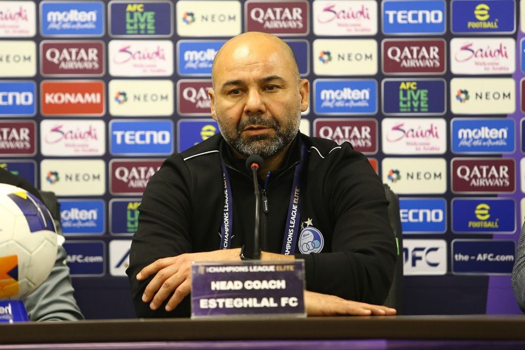 سهراب بختياري : نحترم فريق الشرطة ونسعى لتصحيح المسار.