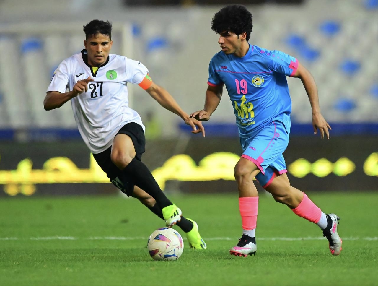 النفط يقلب الطاولة على القاسم ويفوز بثلاثية