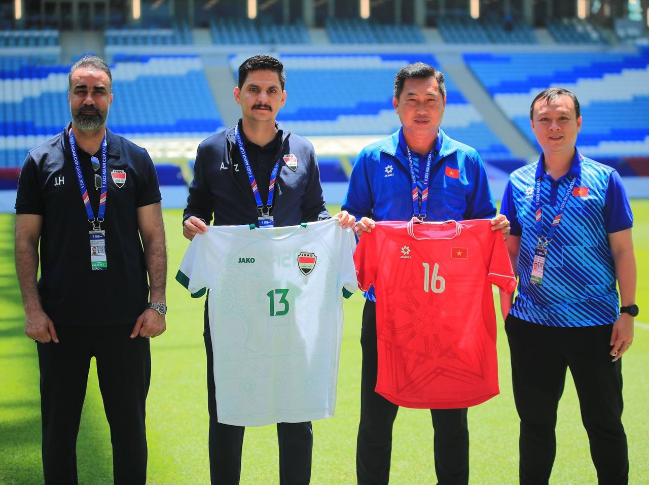 الأولمبي العراقي يواجه فيتنام بالأبيض