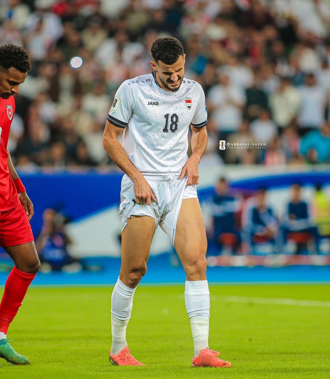 حسين : التعادل بمثابة الخسارة ومباراة عمان لاتقبل القسمة