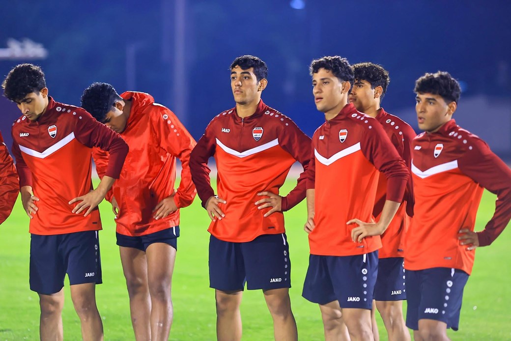 بحضور رئيس الاتحاد منتخب الشباب يختتم تحضيراته