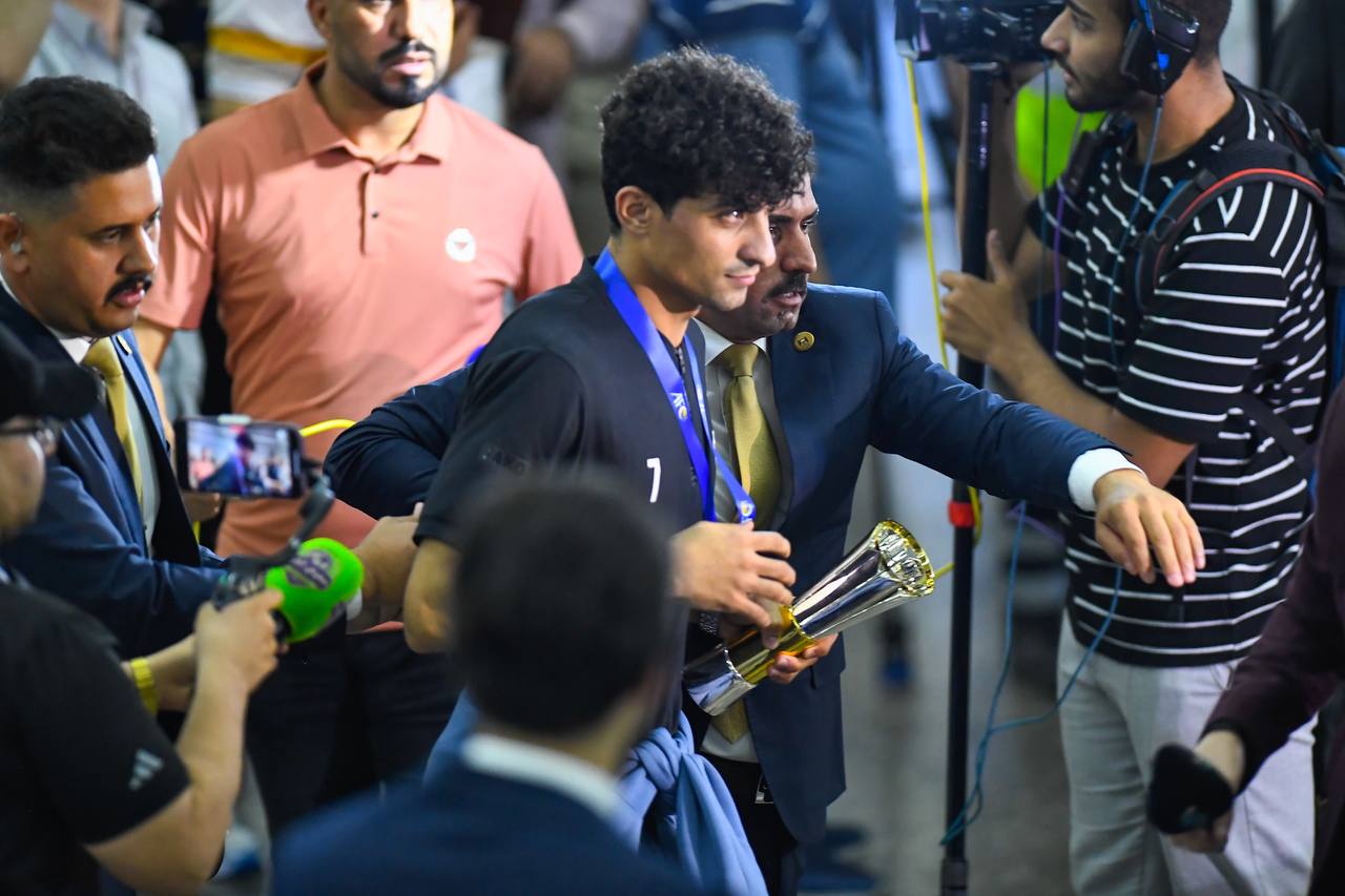 وفد المنتخب الأولمبي يصل إلى بغداد 