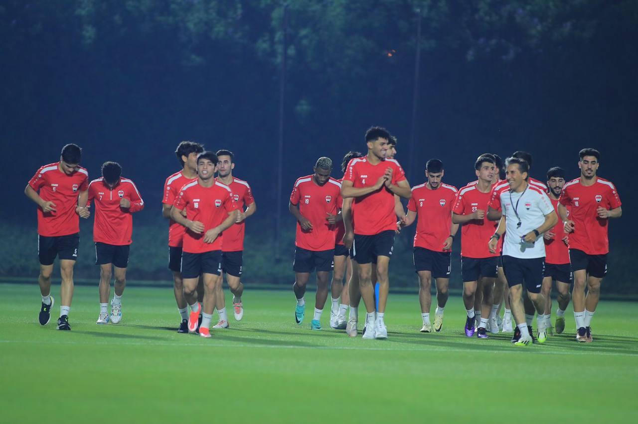 المنتخب الأولمبي العراقي يبدأ استعداداته لليابان