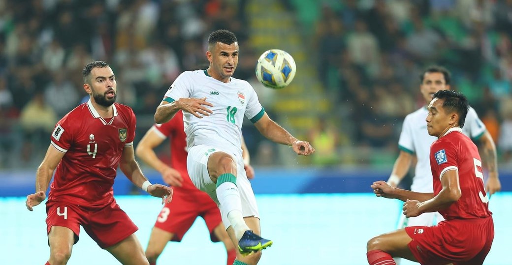 تقرير.. أرقام مميزة تنتظر لاعبي أسود الرافدين أمام إندونيسيا غداً