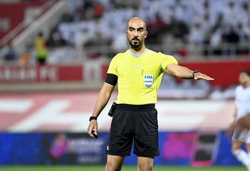 طاقم تحكيم اماراتي لمواجهة منتخبنا امام المنتخب الفلسطيني