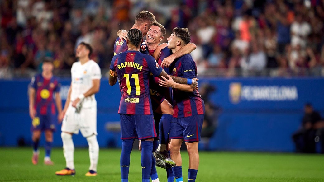 برشلونة يكتسح فالنسيا بسداسية نظيفة في الدوري الإسباني