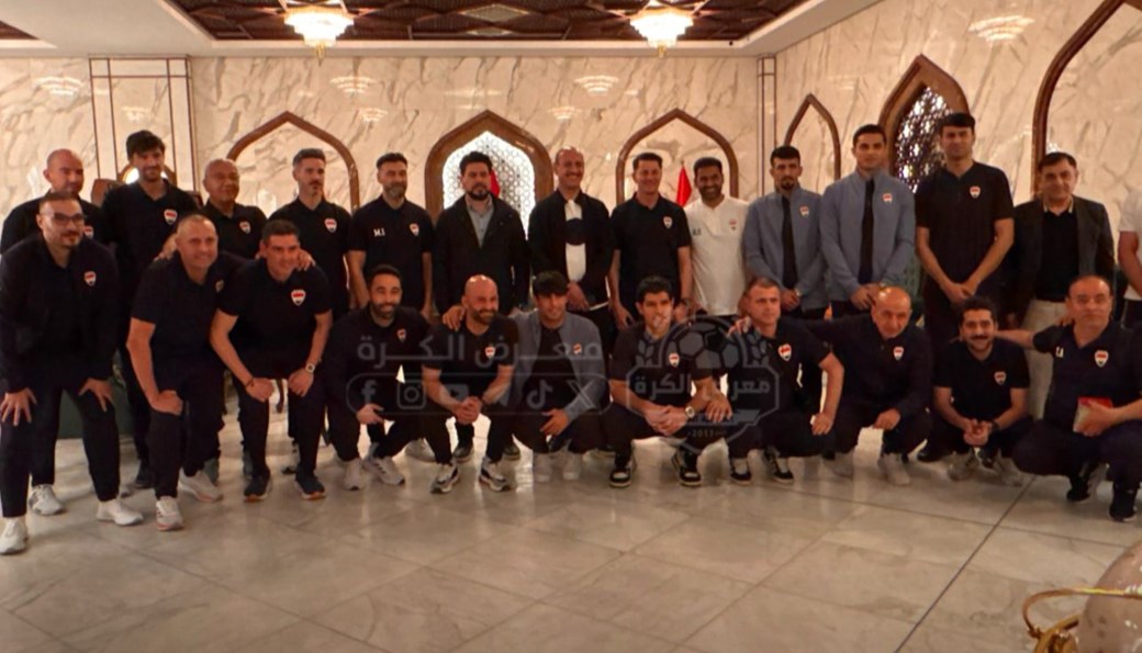 بعثة المنتخب تصل البصرة تحضيراً لمواجهة الكويت