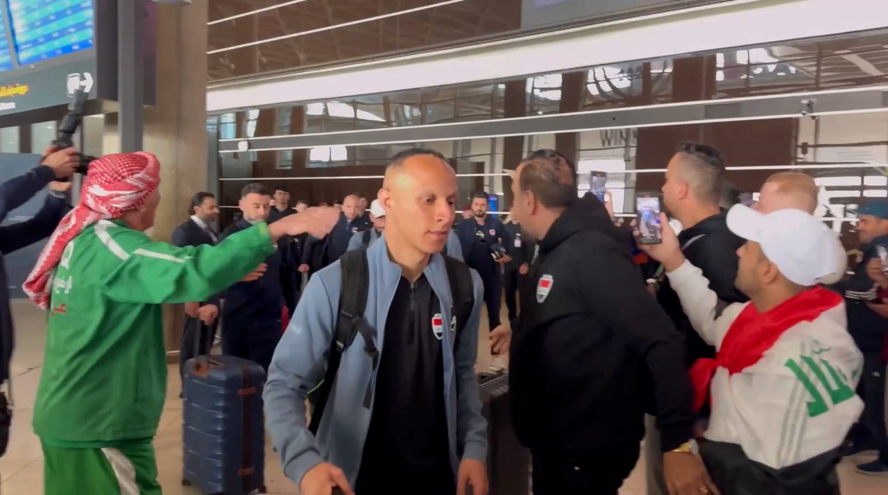 منتخبنا يصل الاردن استعدادا لمواجهة فلسطين